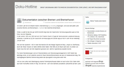 Desktop Screenshot of dokuhotline.de