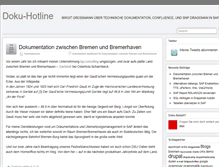 Tablet Screenshot of dokuhotline.de